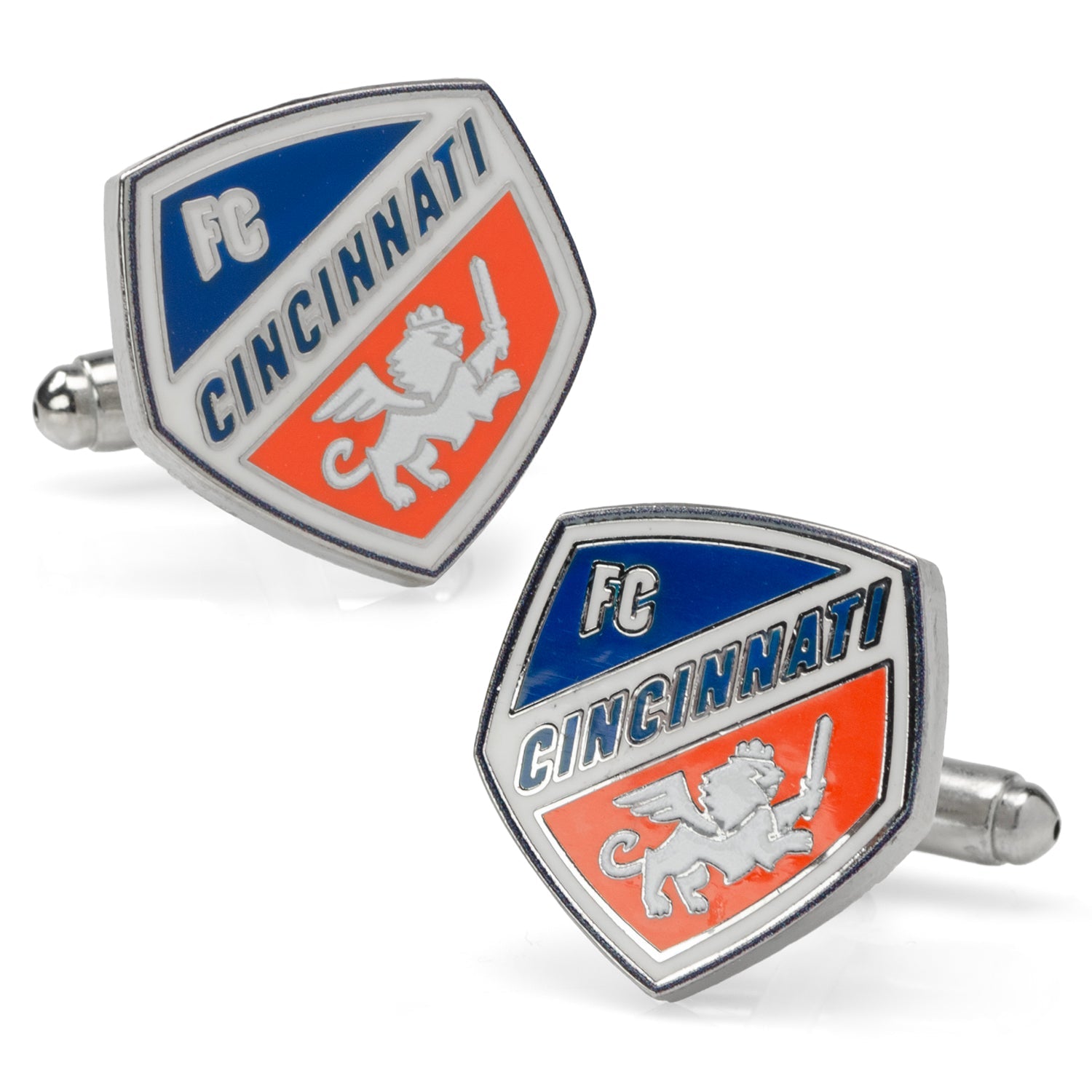 MLS FC Cincinnati Cufflinks and Lapel Pin Gift Set 2