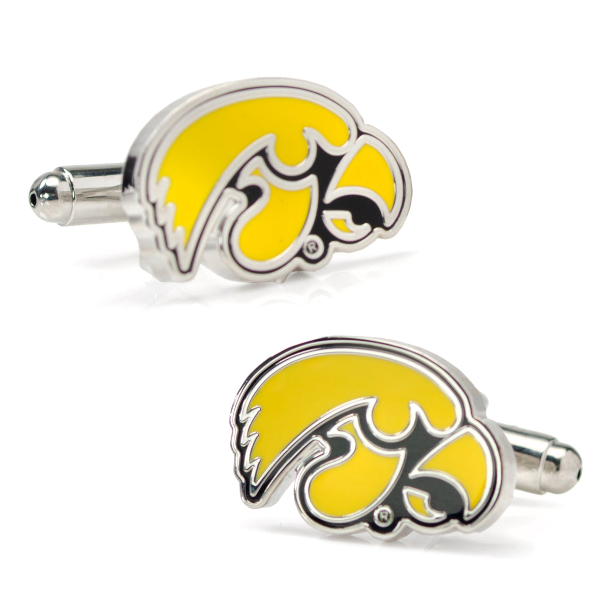 NCAA University of Iowa Hawkeyes Cufflinks 1