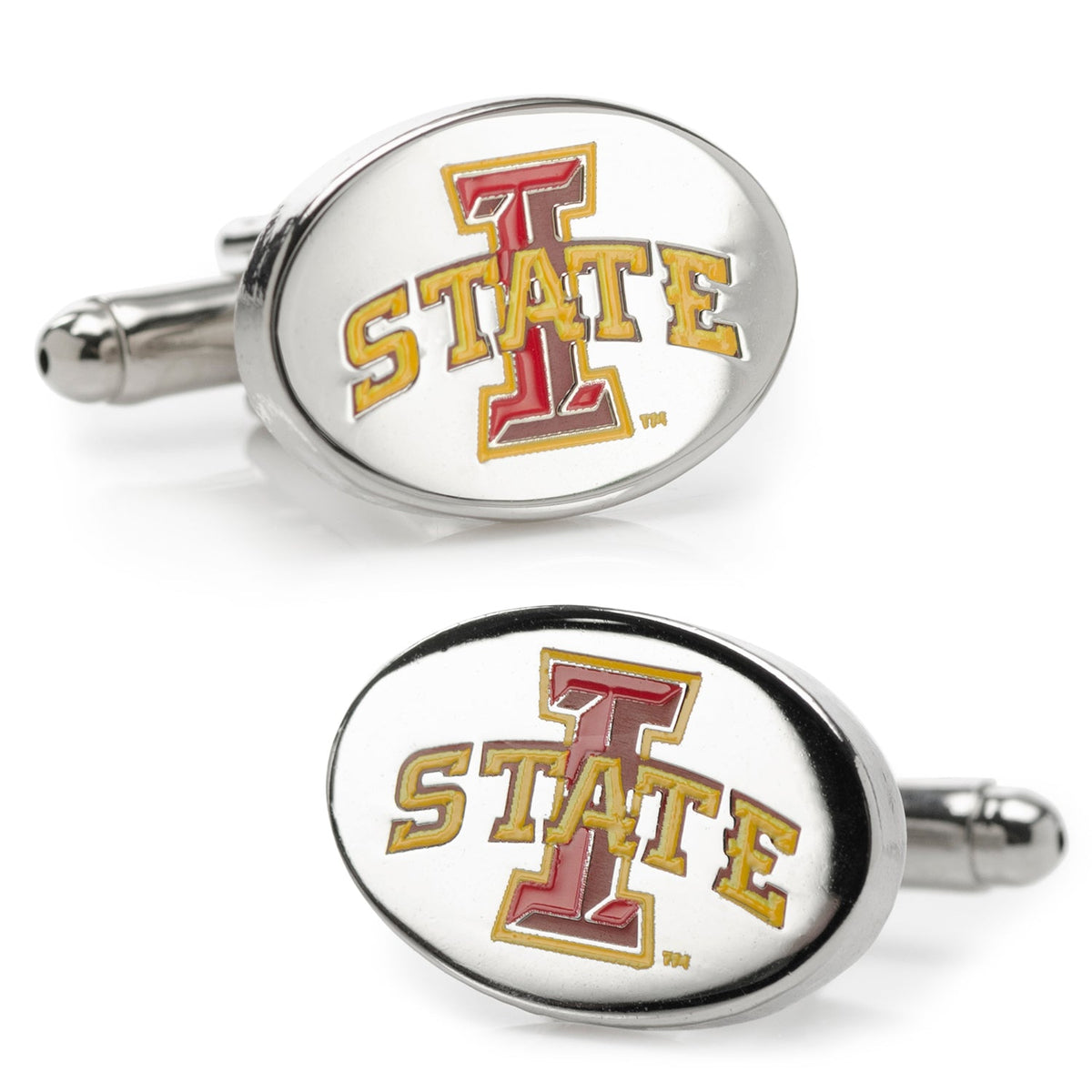 NCAA Iowa State Cyclones Cufflinks and Tie Bar Gift Set 2