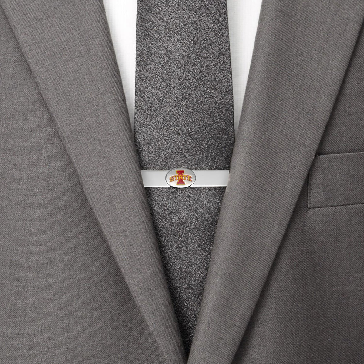 NCAA Iowa State Cyclones Cufflinks and Tie Bar Gift Set 7
