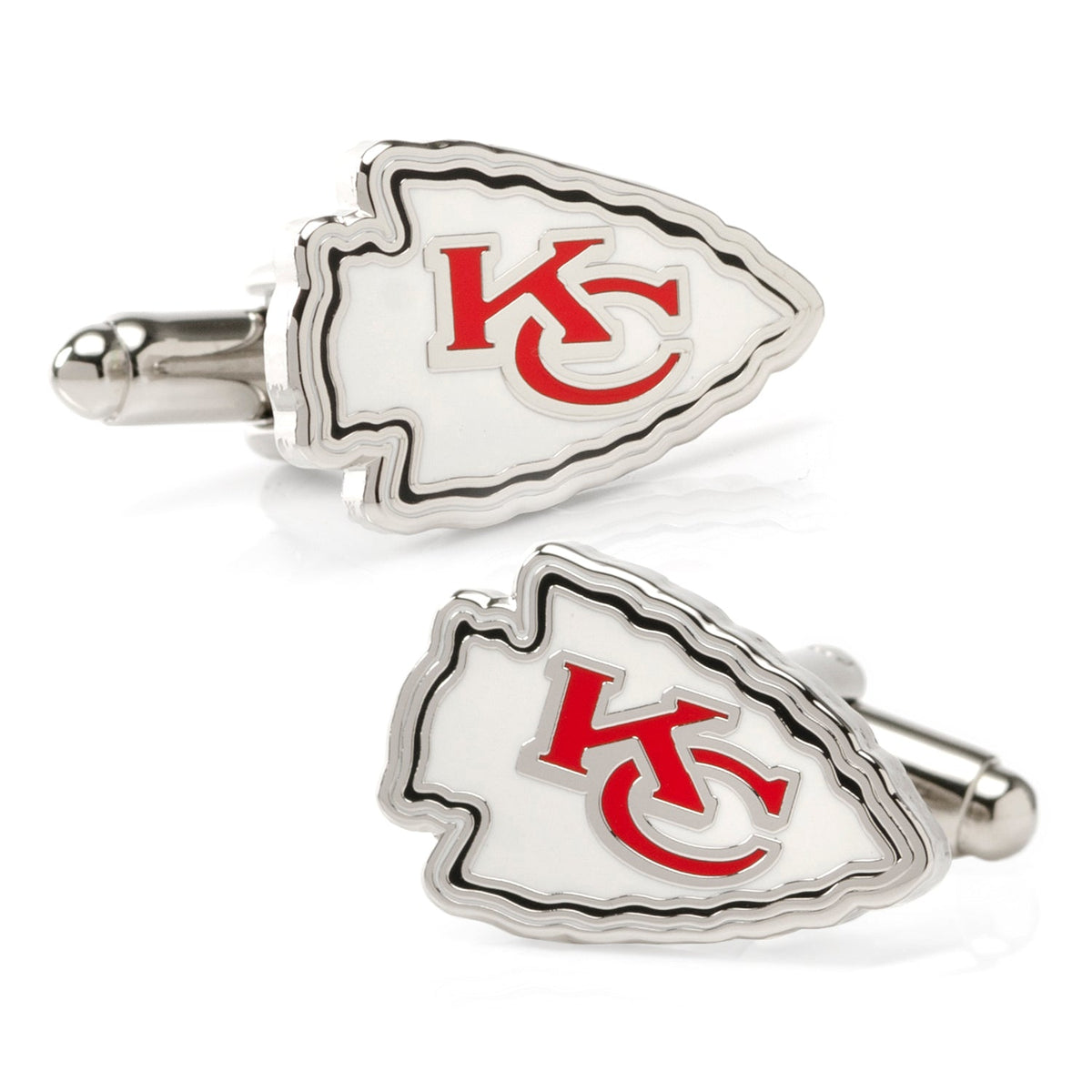NFL Kansas City Chiefs Cufflinks and Tie Clip Gift Set 6