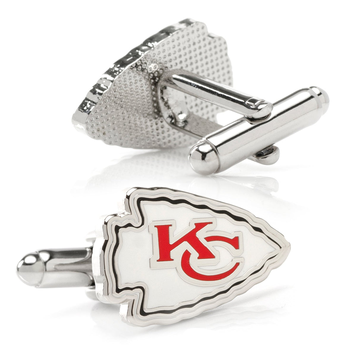 NFL Kansas City Chiefs Cufflinks and Tie Clip Gift Set 8