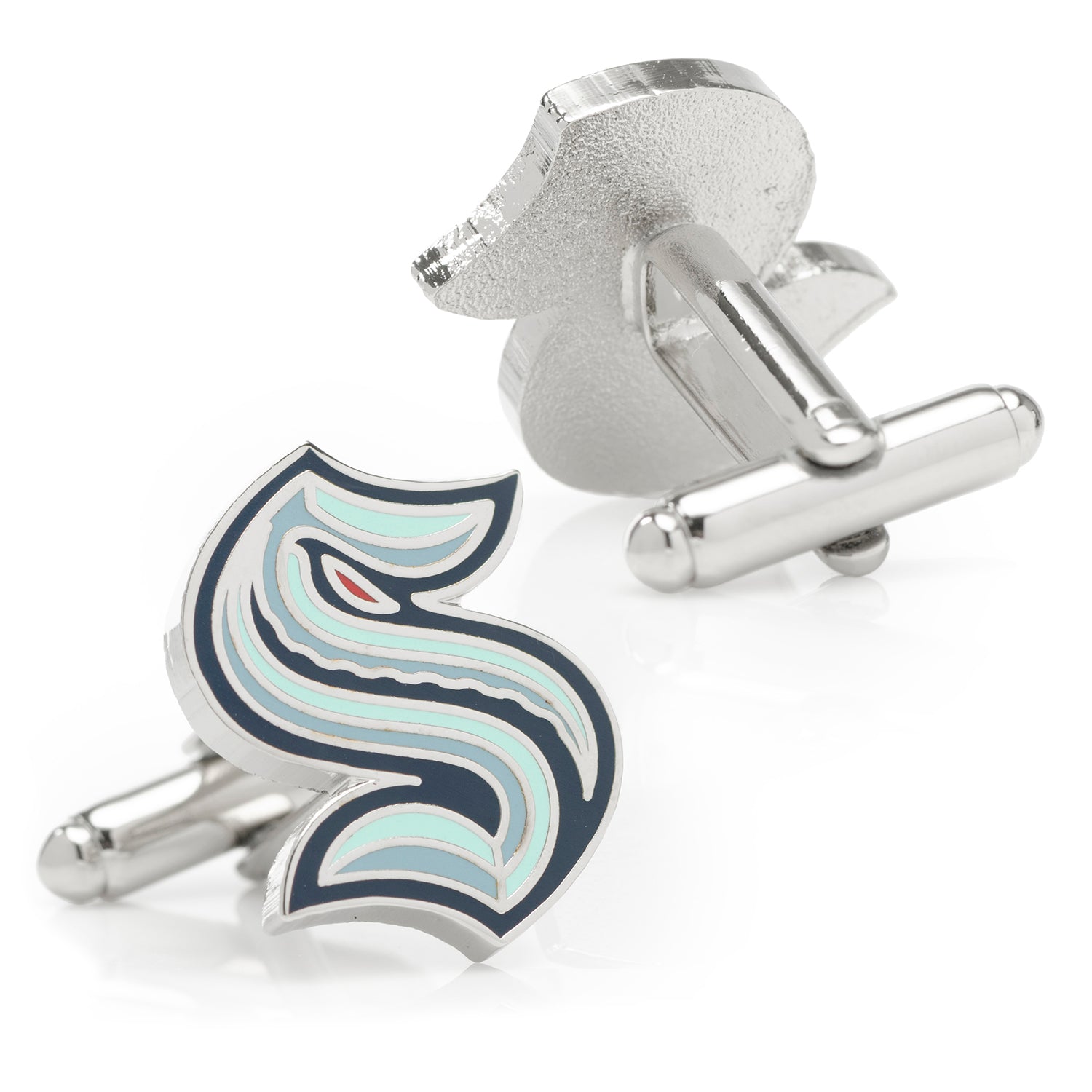 NHL Seattle Kraken Cufflinks & Tie Clip Gift Set 4