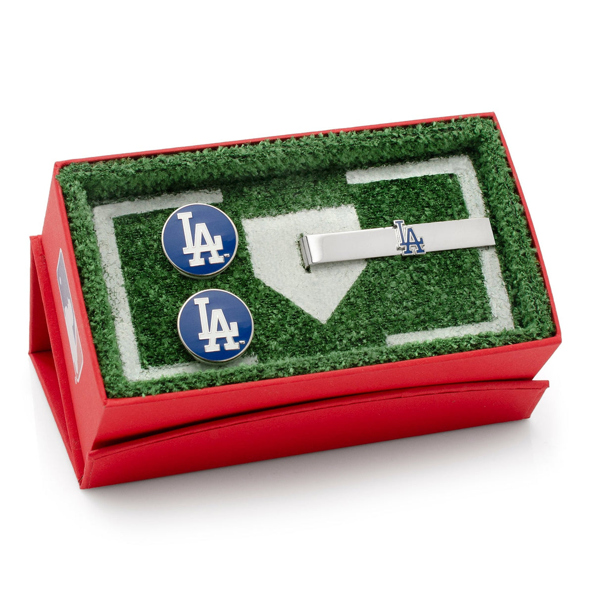 MLB LA Dodgers Cufflinks and Tie Bar Gift Set 2