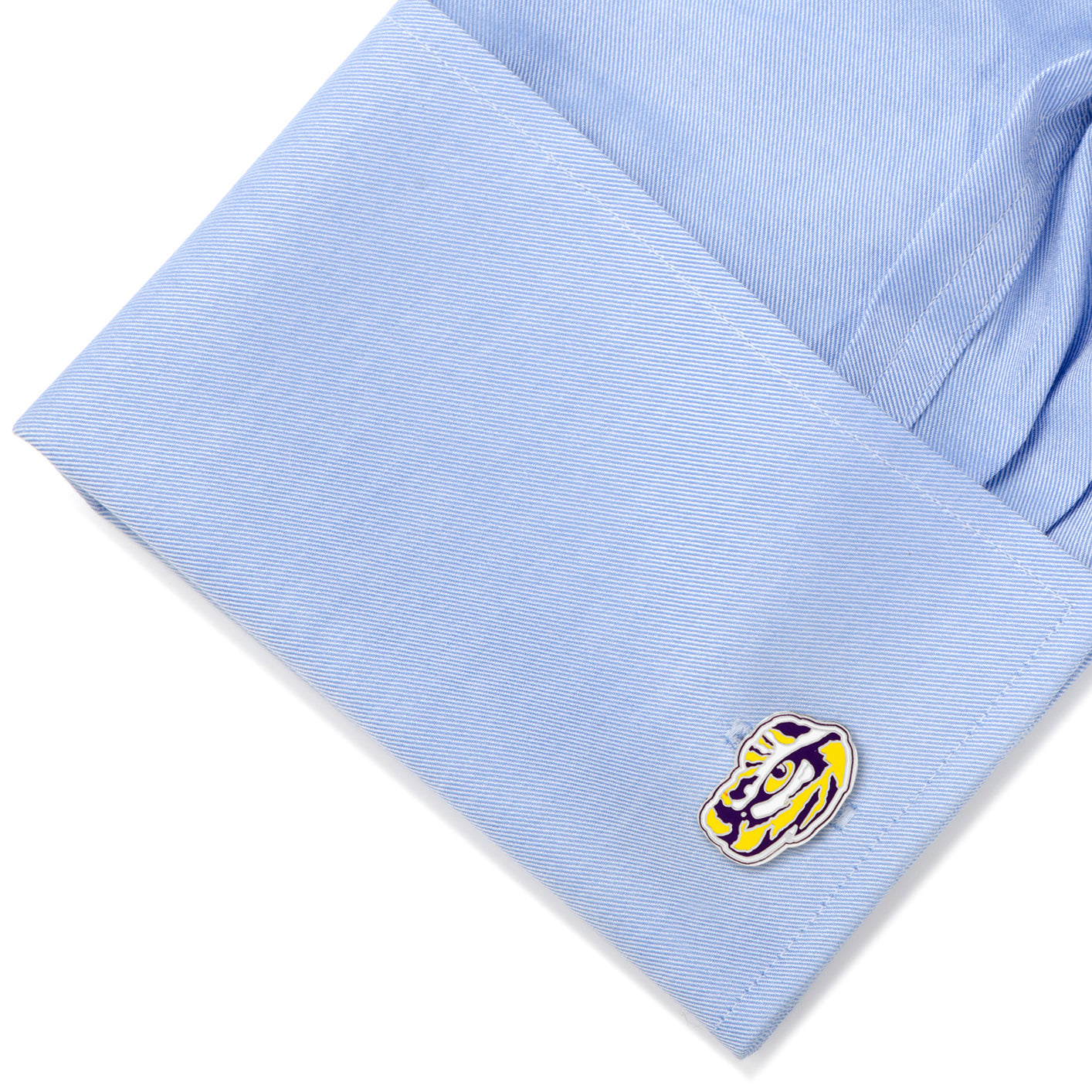 NCAA LSU Tiger's Eye Cufflinks 3