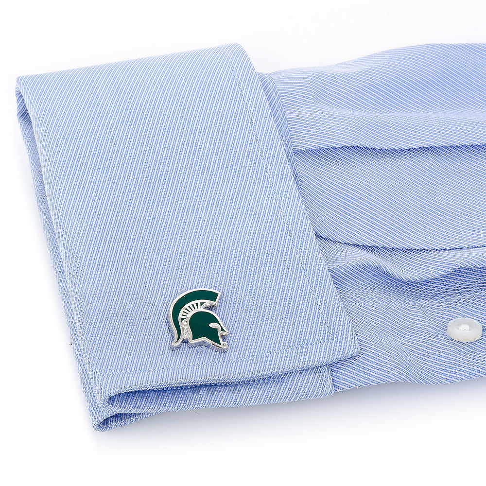 NCAA Michigan State Spartans Cufflinks 3