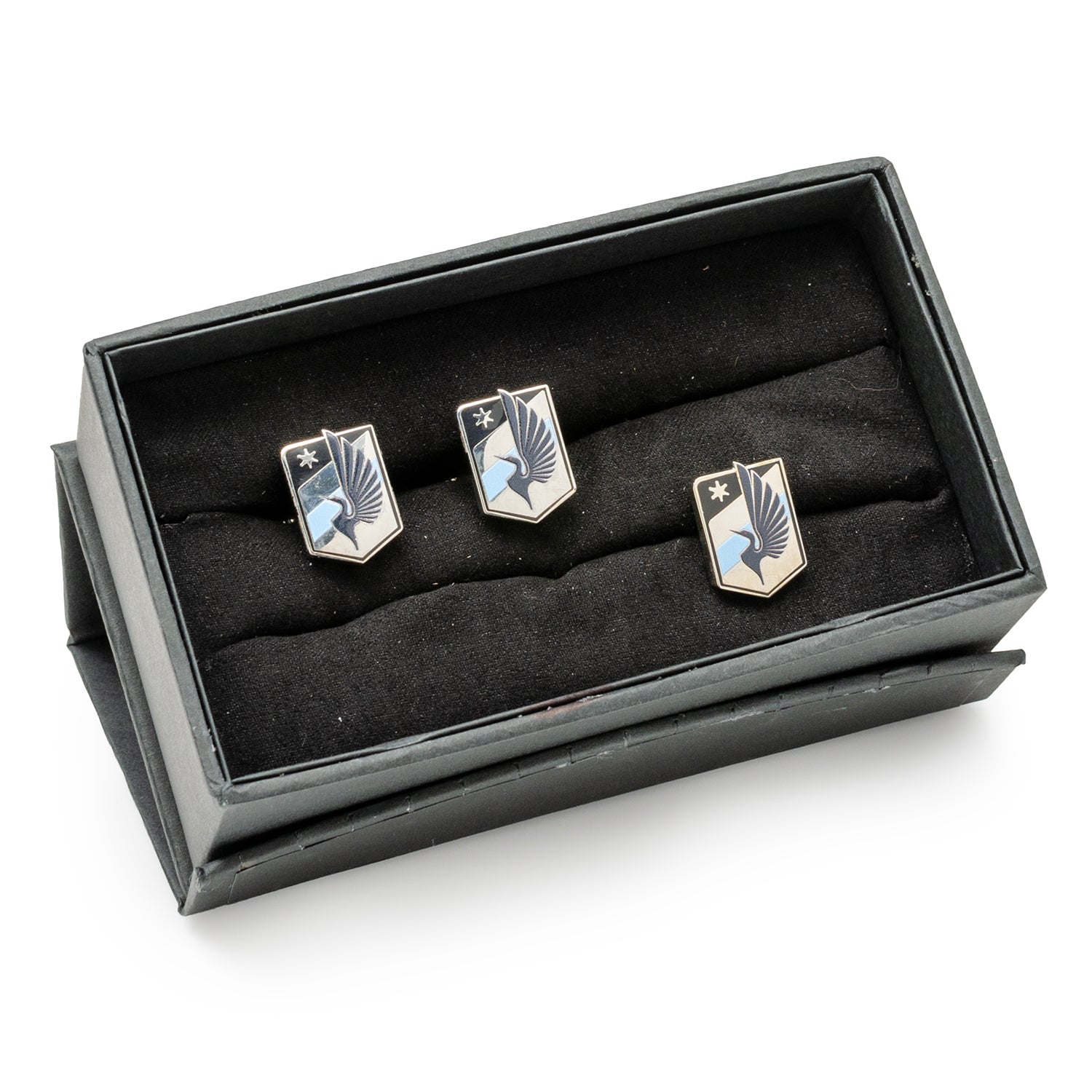 MLS Minnesota United Cufflinks and Lapel Pin Gift Set 2