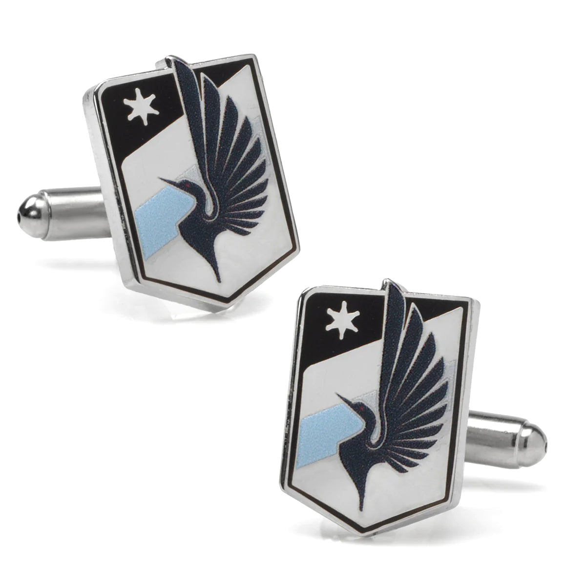 MLS Minnesota United Cufflinks and Lapel Pin Gift Set 3