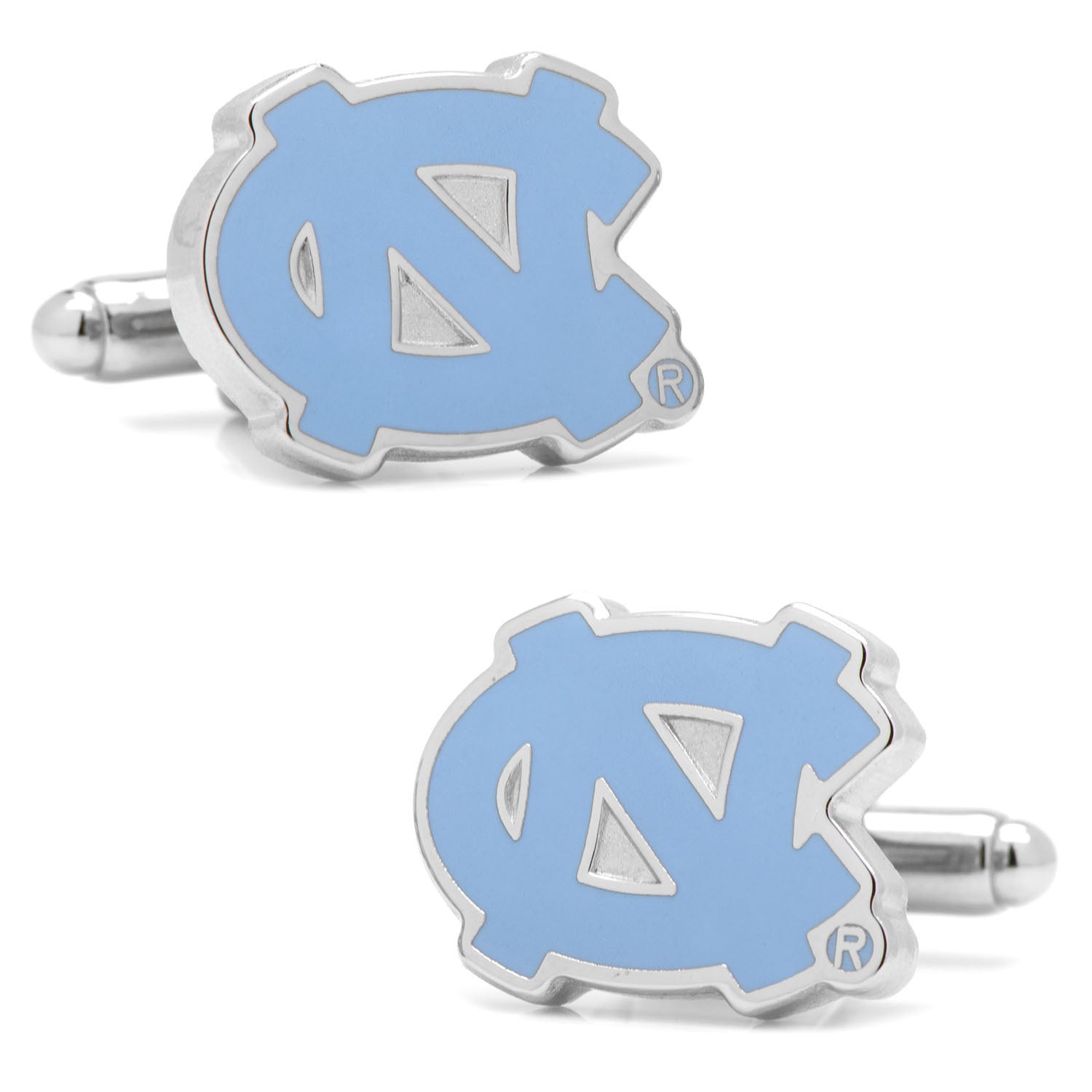 NCAA North Carolina Tar Heels Cufflinks and Tie Bar Gift Set 3