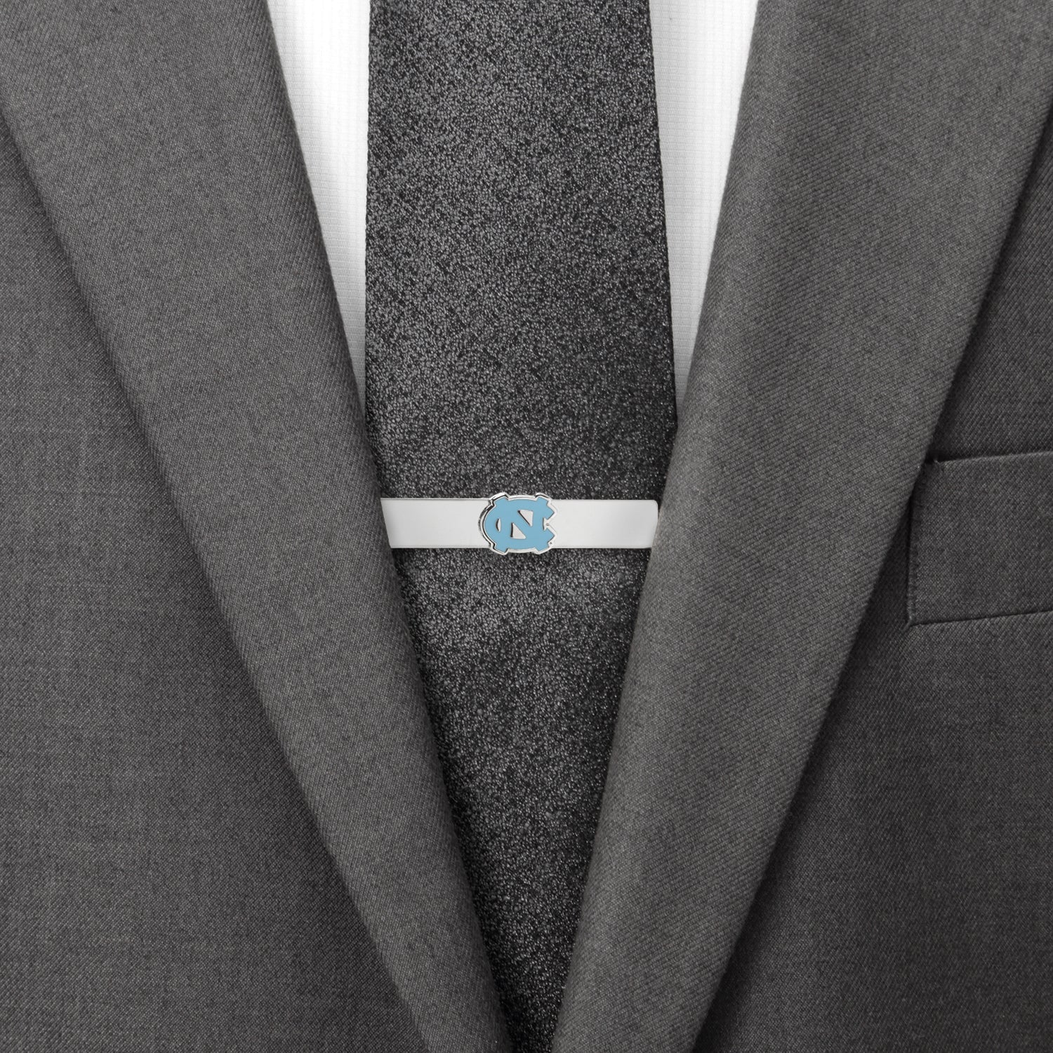 NCAA North Carolina Tar Heels Cufflinks and Tie Bar Gift Set 7