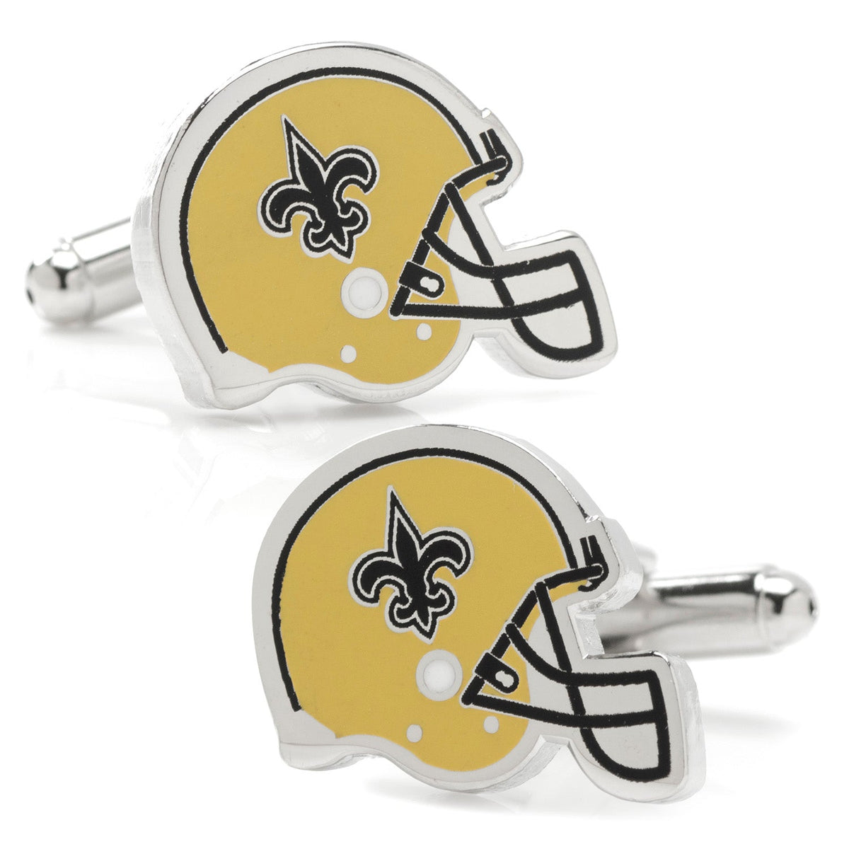 NFL New Orleans Saints Retro Helmet Cufflinks 1