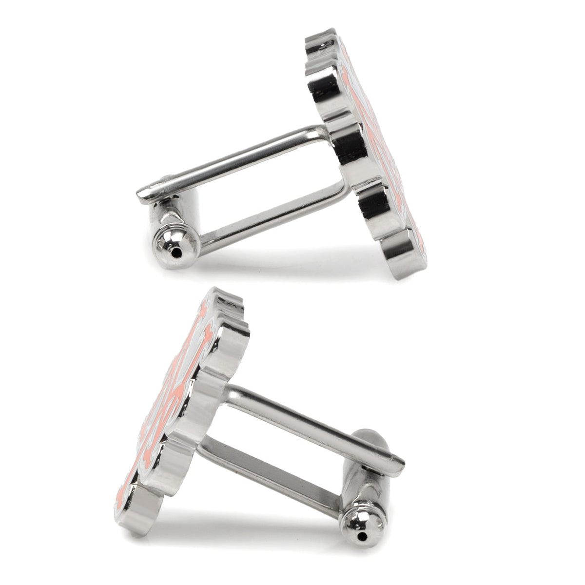 MLB New York Mets Silver Cufflinks 4