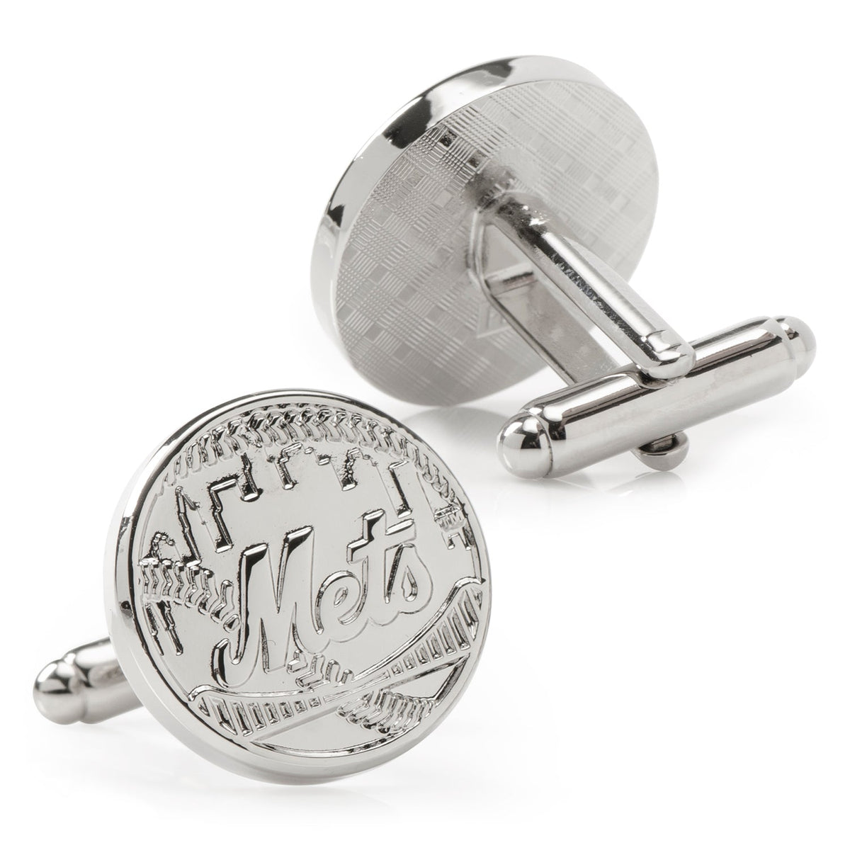 MLB New York Mets Silver Edition Cufflinks 2