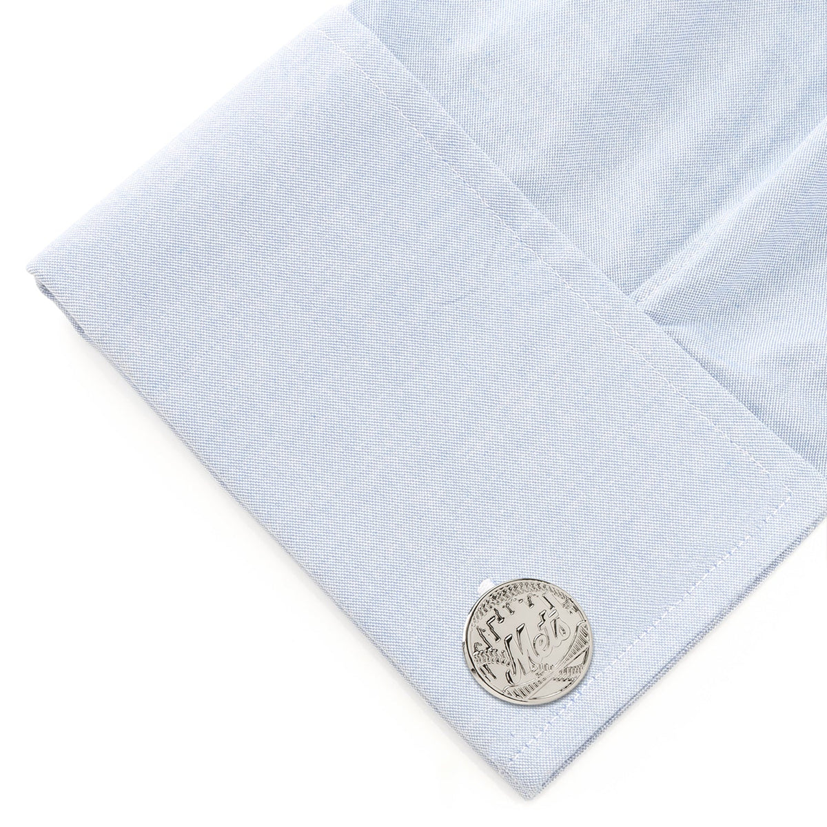 MLB New York Mets Silver Edition Cufflinks 3