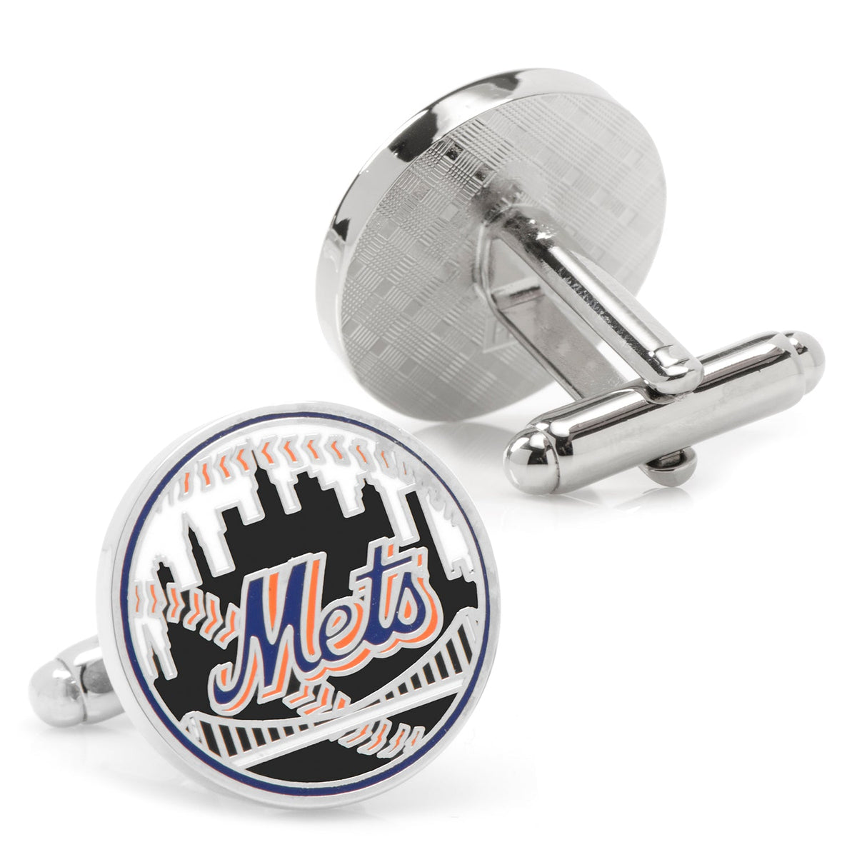 MLB New York Mets Baseball Cufflinks 2