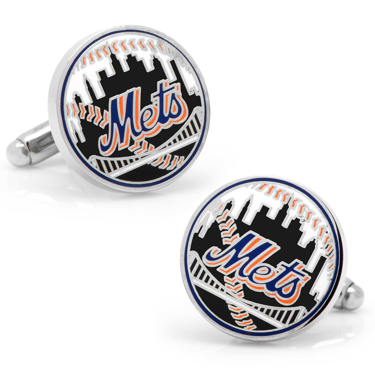 MLB New York Mets Baseball Cufflinks 1