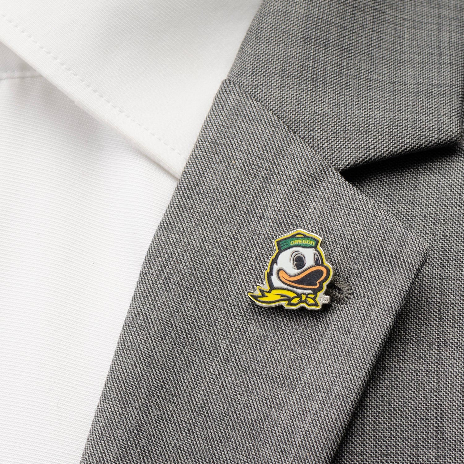 NCAA Oregon Ducks Mascot Cufflinks and Lapel Pin Gift Set 8