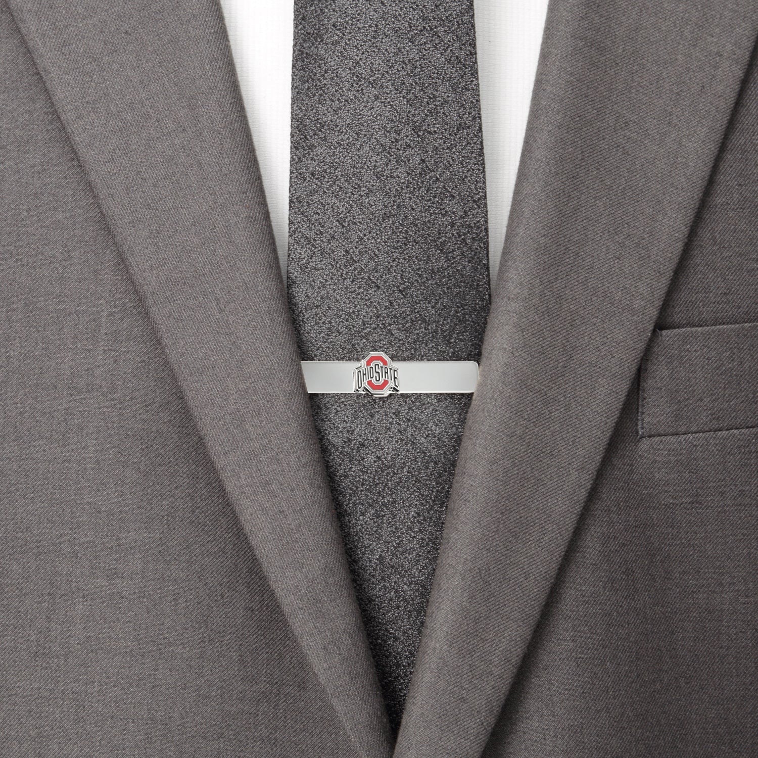 NCAA Ohio State University Cufflinks and Tie Bar Gift Set 3