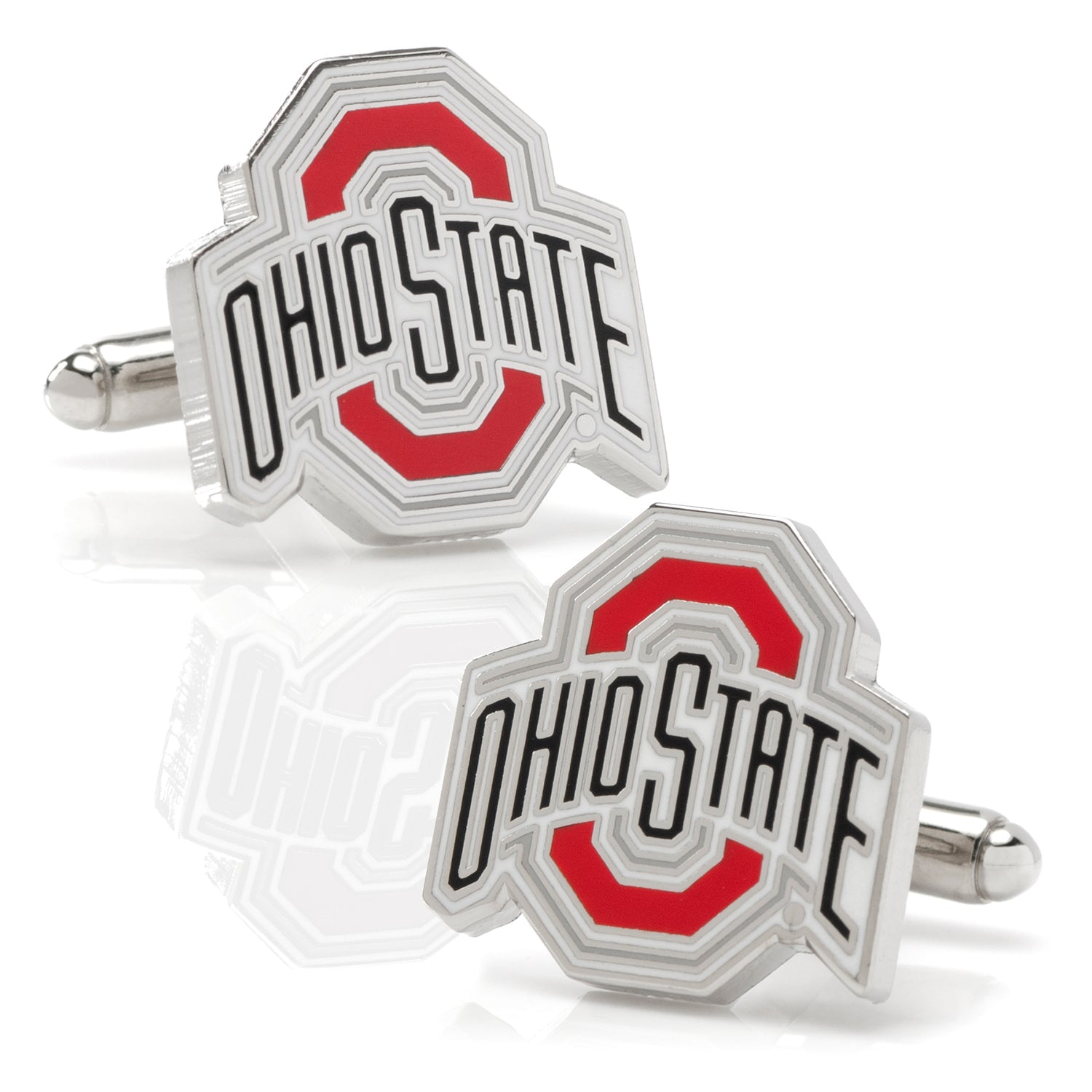 NCAA Ohio State University Cufflinks and Tie Bar Gift Set 4