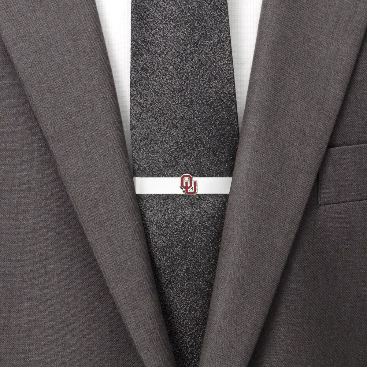 NCAA University of Oklahoma Cufflinks and Tie Bar Gift Set 7