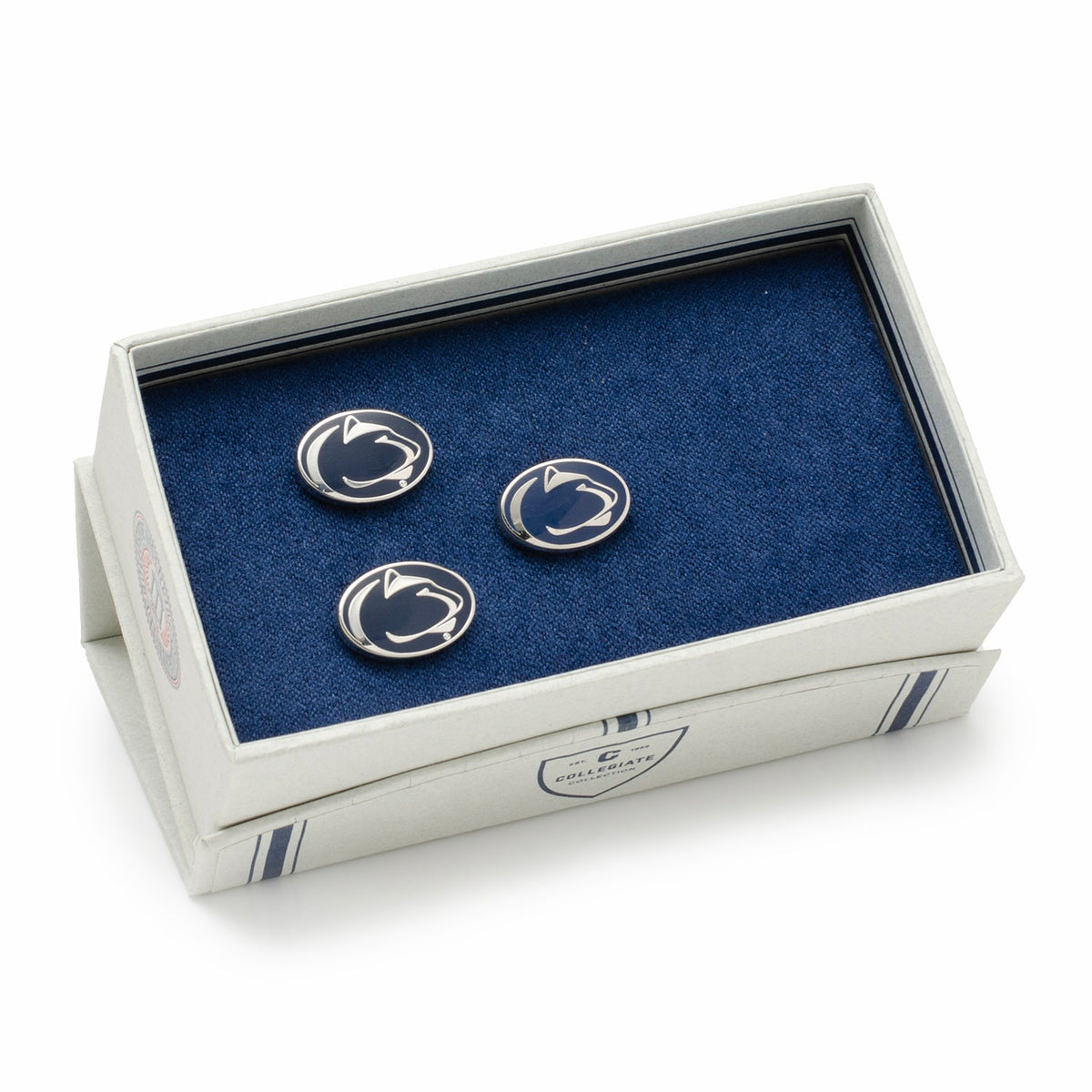 NCAA Penn State University Nittany Cufflinks and Lapel Pin Gift Set 2