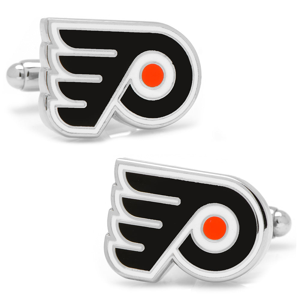 NHL Philadelphia Flyers Silver Cufflinks 4