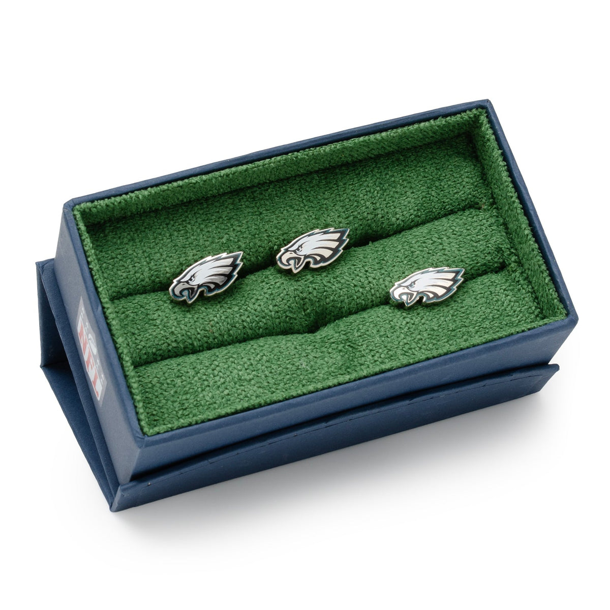 NFL Philadelphia Eagles Cufflinks and Lapel Pin Gift Set 2