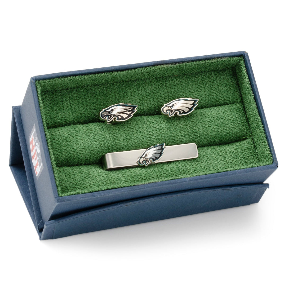 NFL Philadelphia Eagles Cufflinks and Tie Clip Gift Set 2