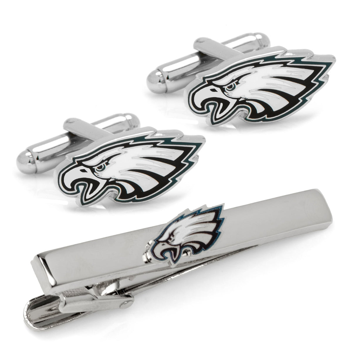 NFL Philadelphia Eagles Cufflinks and Tie Clip Gift Set 1