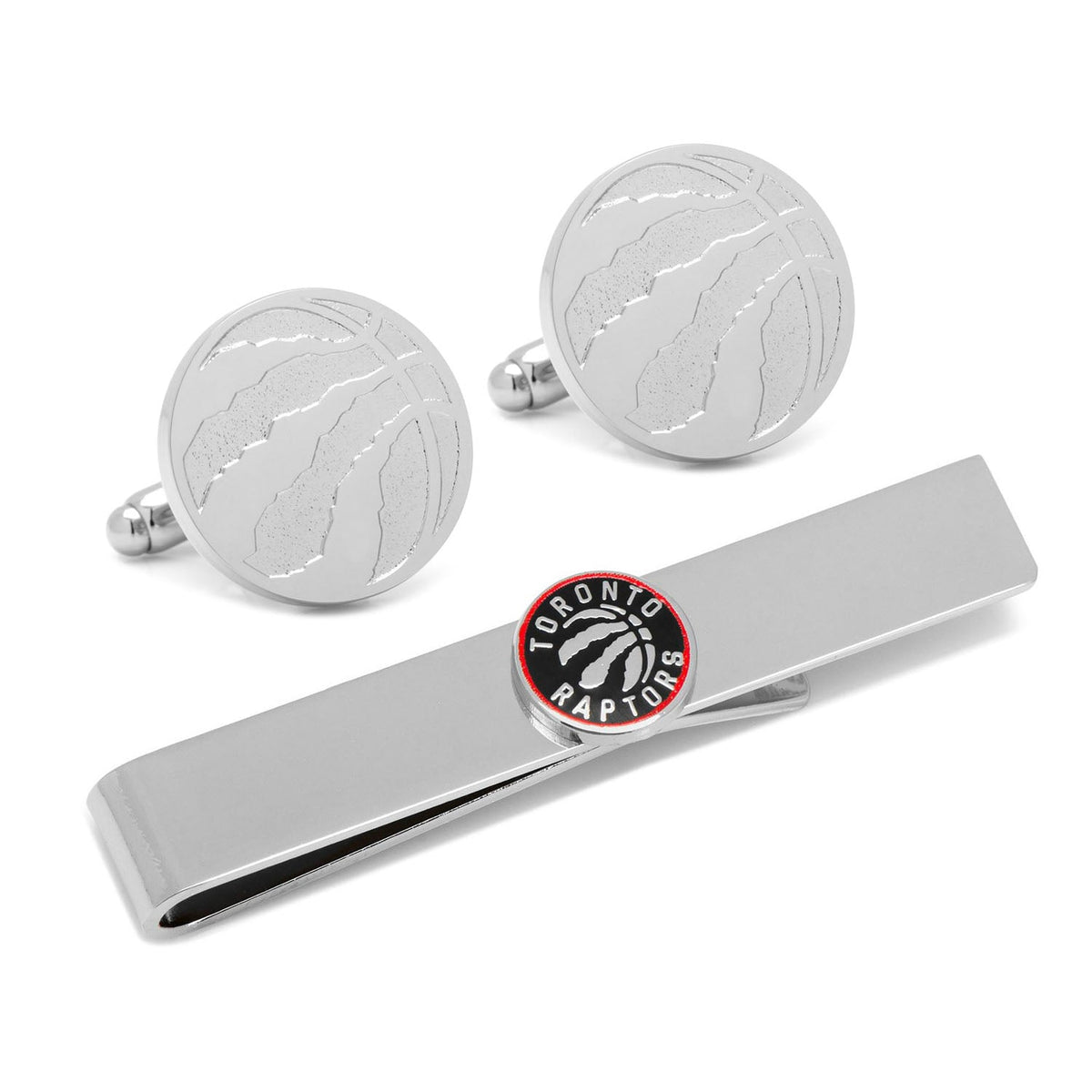 NBA Toronto Raptors Cufflinks & Tie Bar Gift Set 1