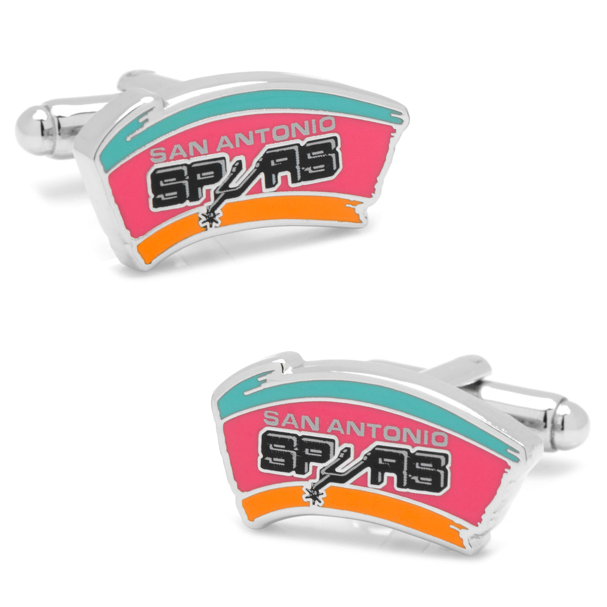 NBA San Antonio Spurs Retro Cufflinks 4