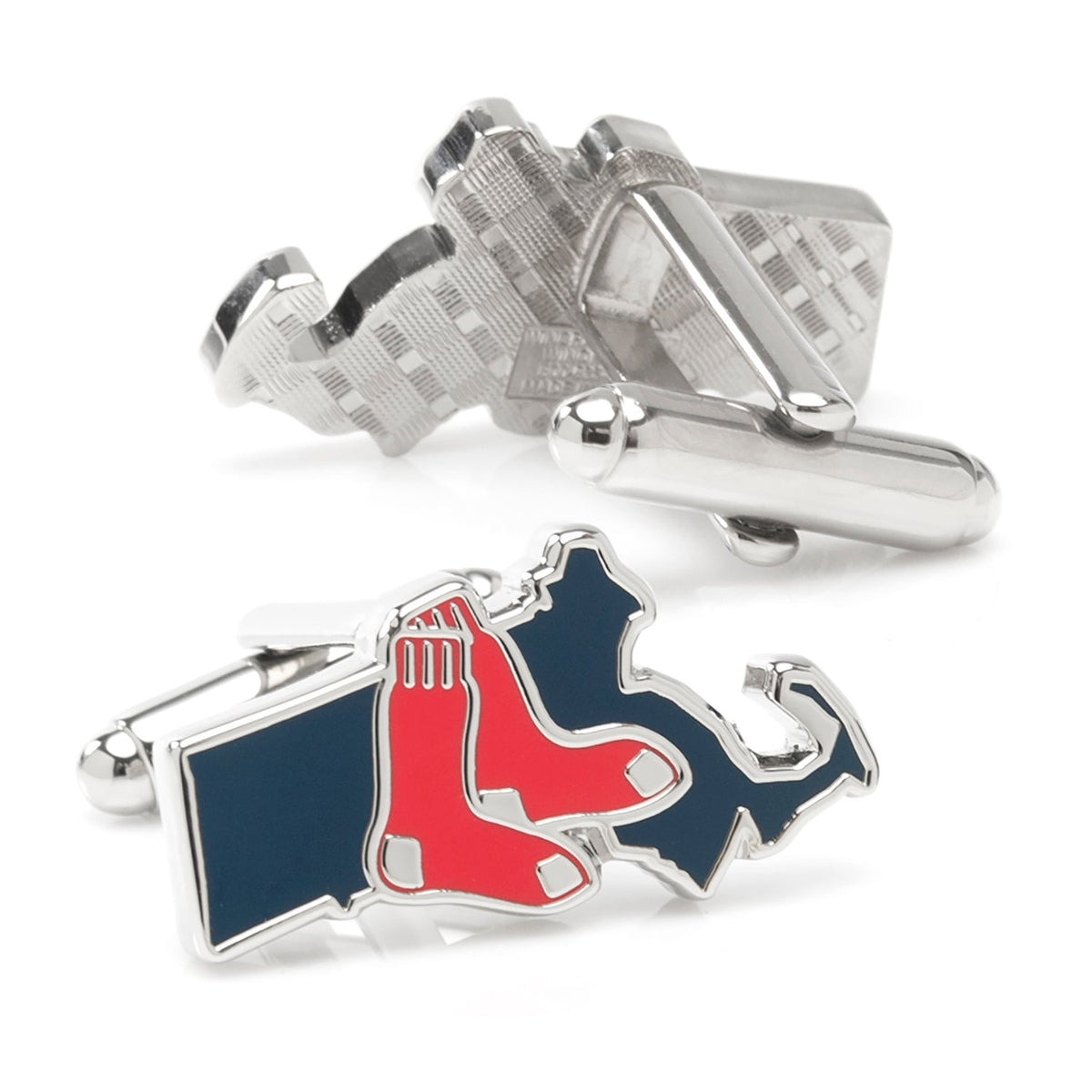 MLB Boston Red Sox State Shaped Cufflinks 2