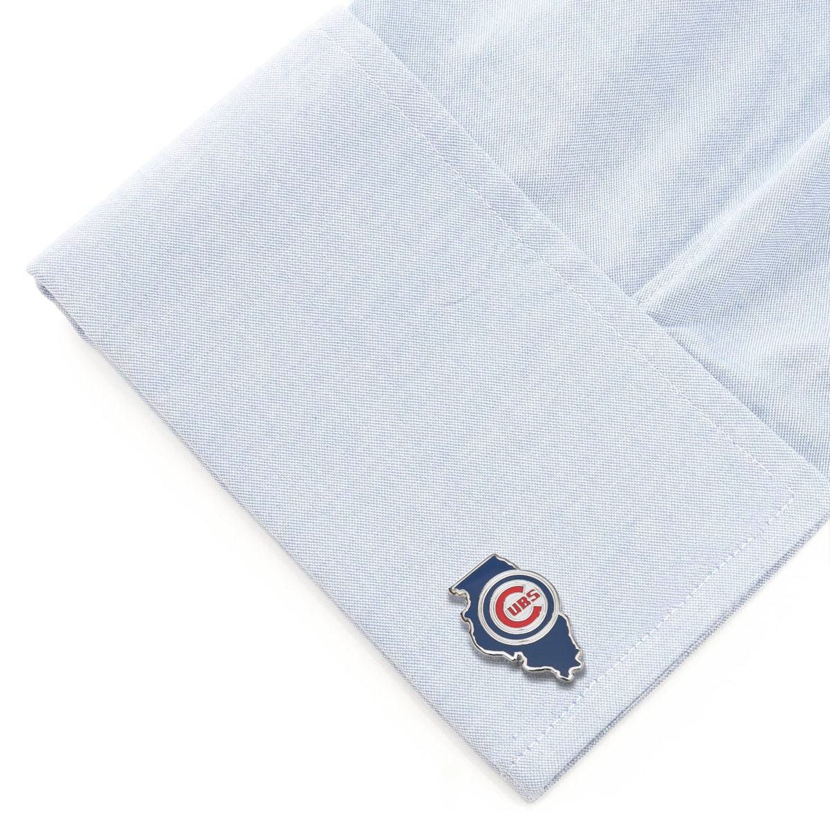 MLB Chicago Cubs State Shaped Cufflinks 3