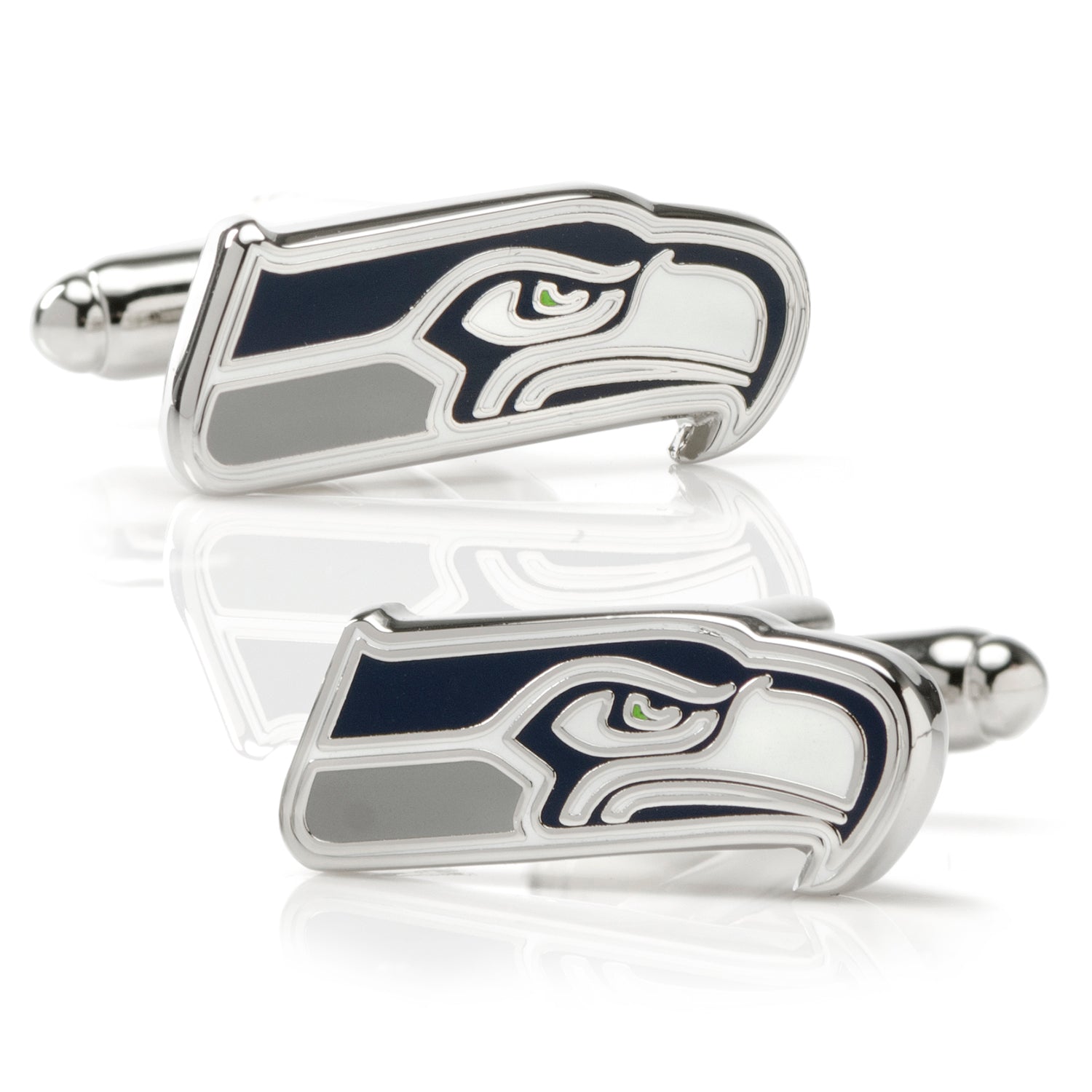 NFL Seattle Seahawks Cufflinks and Tie Clip Gift Set 7