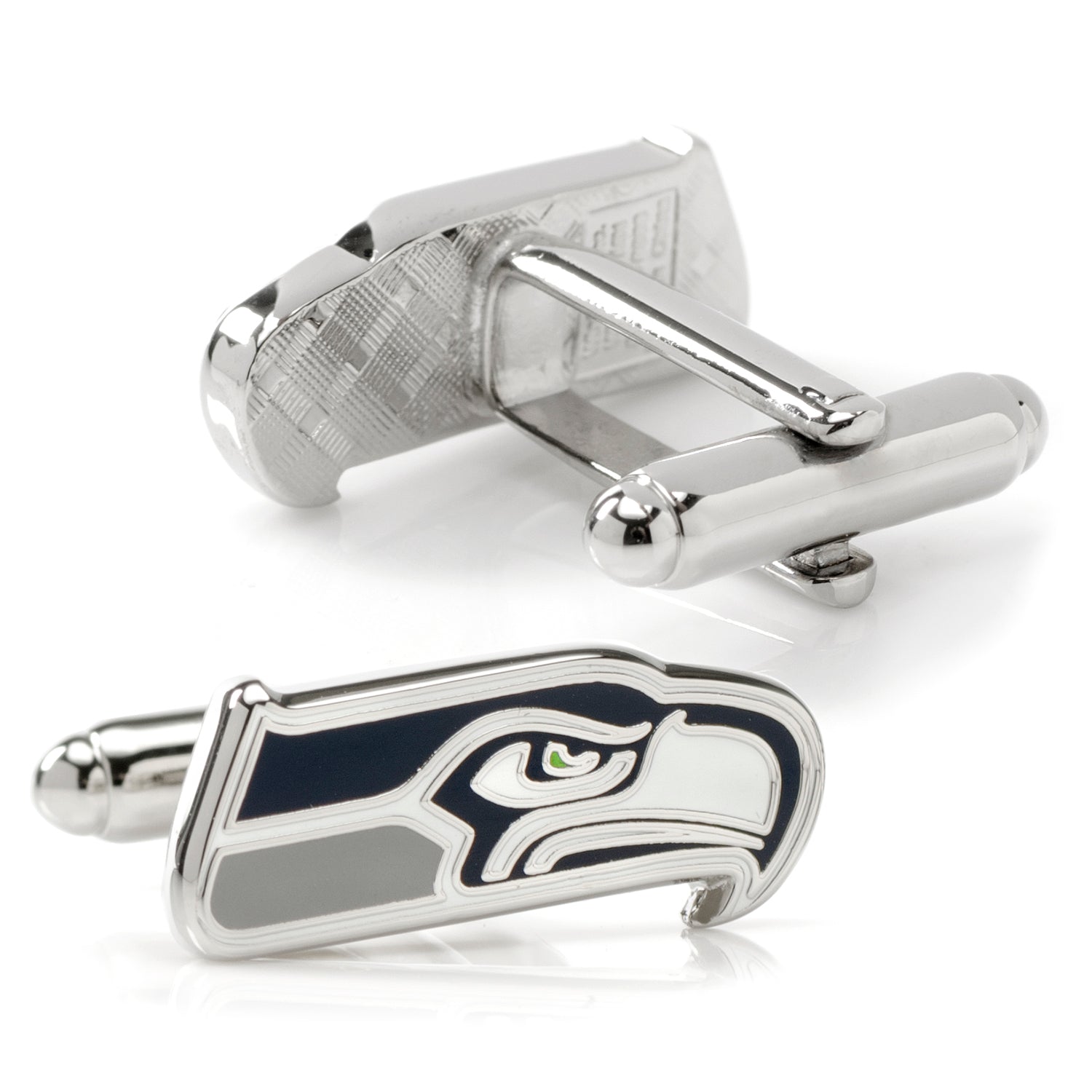 NFL Seattle Seahawks Cufflinks and Tie Clip Gift Set 9