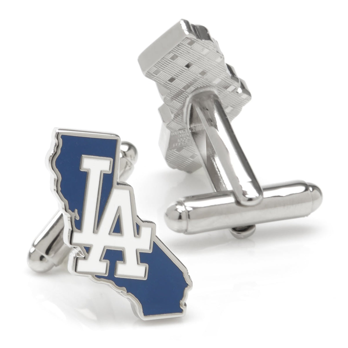 MLB LA Dodgers State Shaped Cufflinks 2