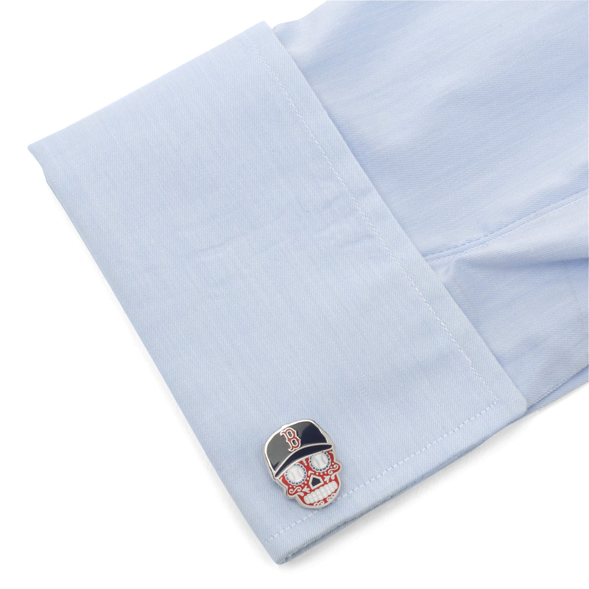 MLB Boston Red Sox Sugar Skull Cufflinks 3