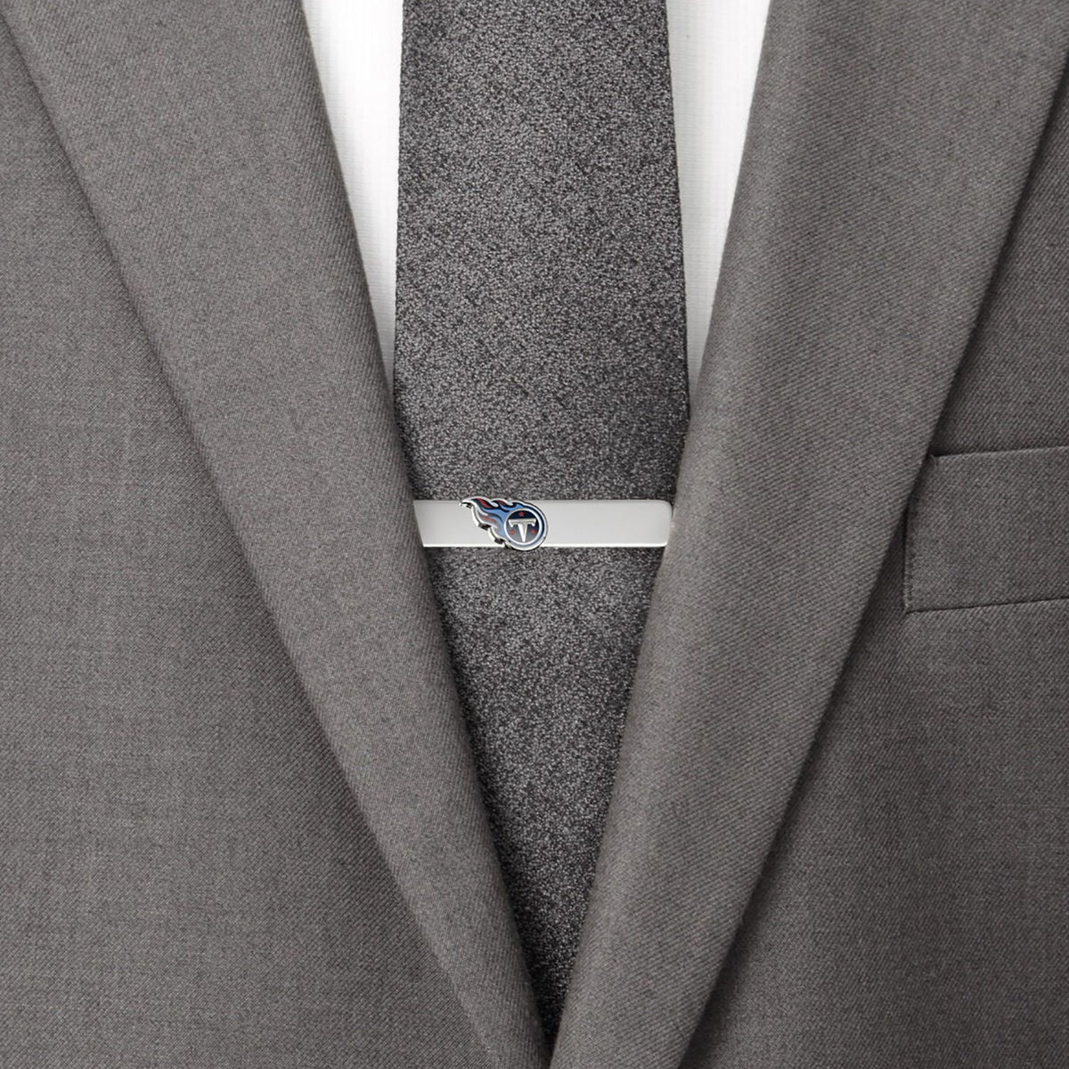NFL Tennessee Titans Cufflinks and Tie Bar Gift Set 7