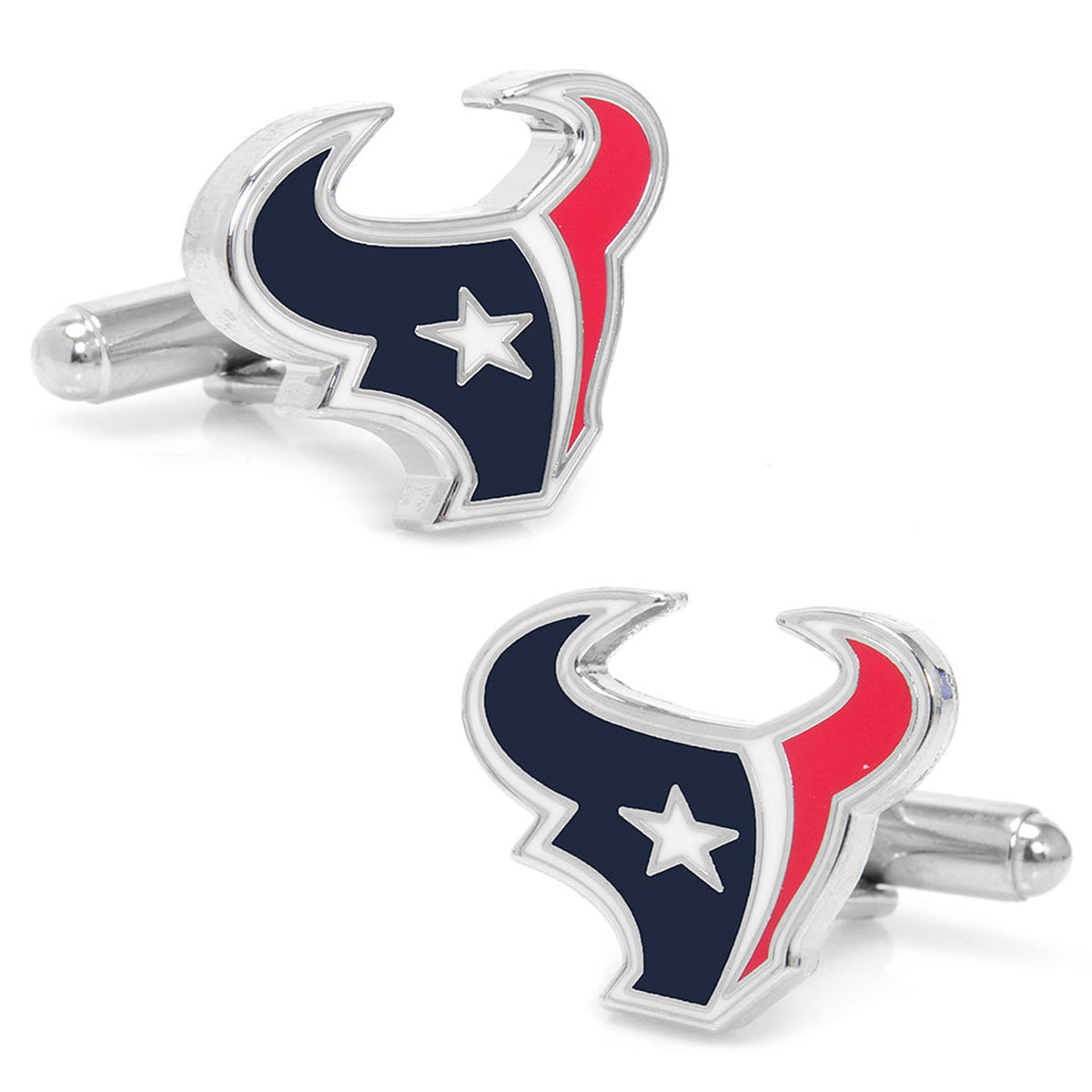 NFL Houston Texans Cufflinks and Tie Clip Gift Set 3