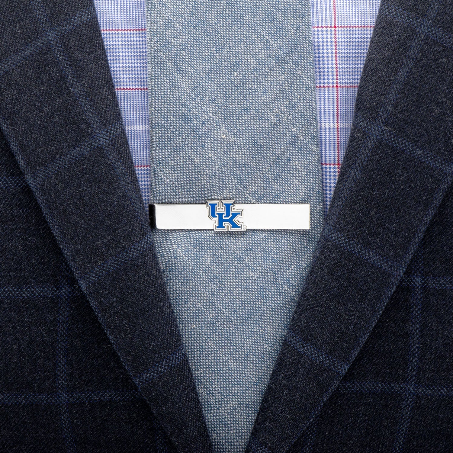 NCAA University of Kentucky Cufflinks and  Tie Bar Gift Set 4
