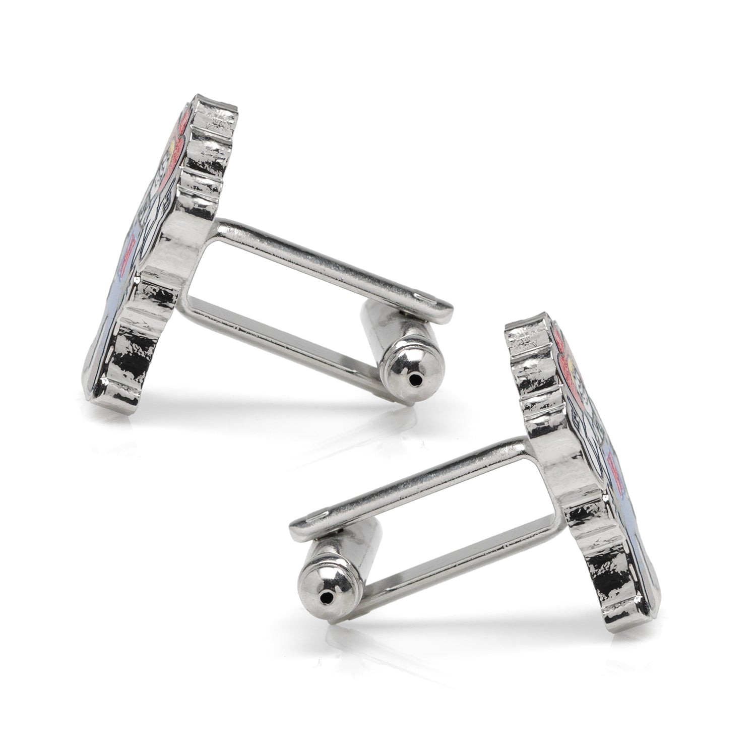 NCAA Nebraska Herbie Husker Mascot Cufflinks 4