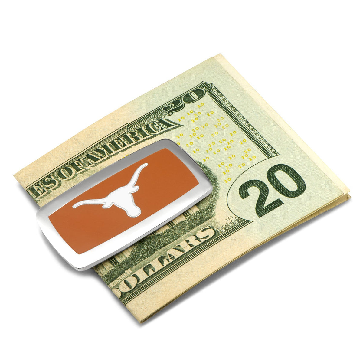 NCAA University of Texas Longhorns Cushion Money Clip