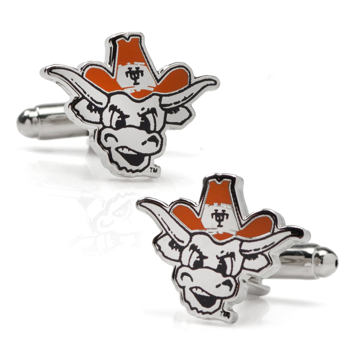NCAA University of Texas Bevo Cufflinks 1