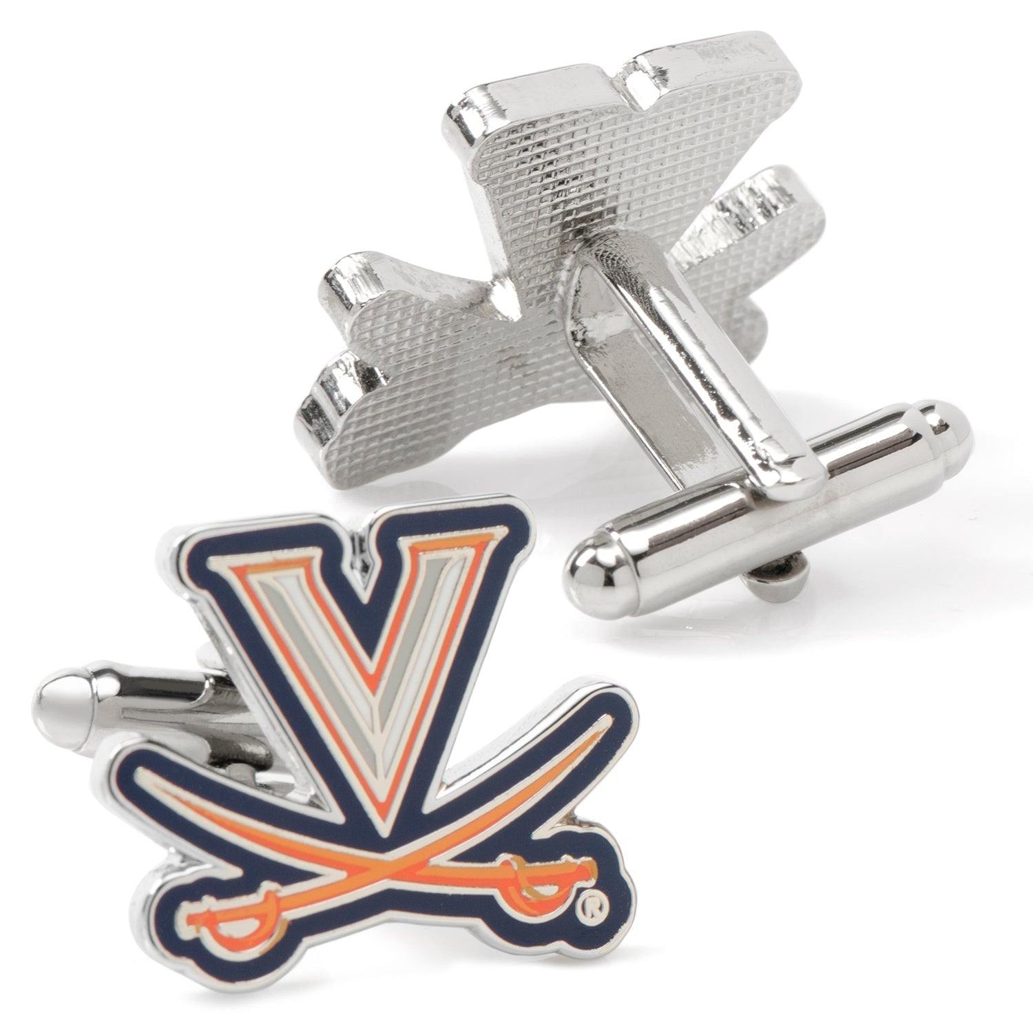 NCAA Virginia Cavaliers Cufflinks & Tie Clip Gift Set 3