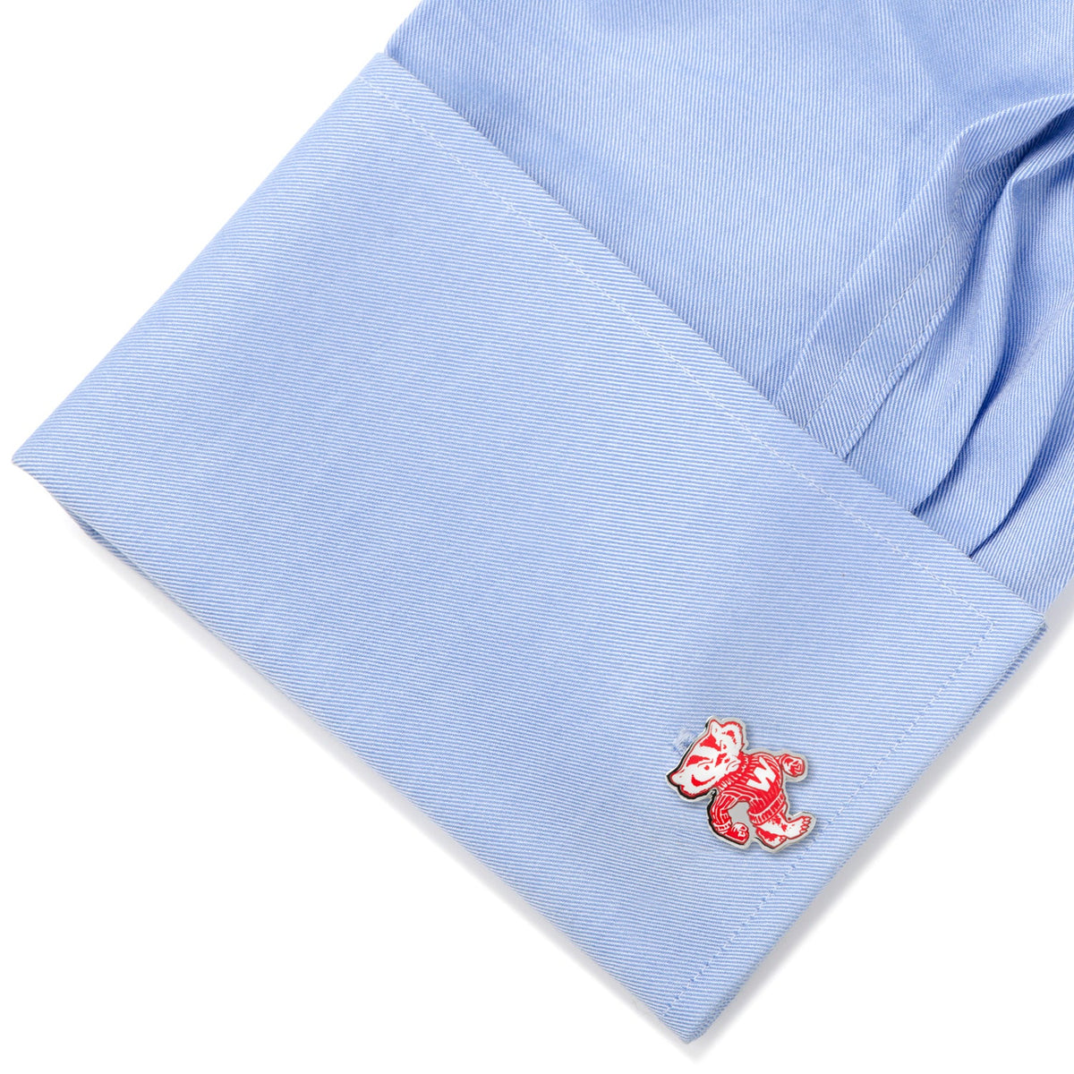 NCAA University of Wisconsin Badgers Throwback Cufflinks 3