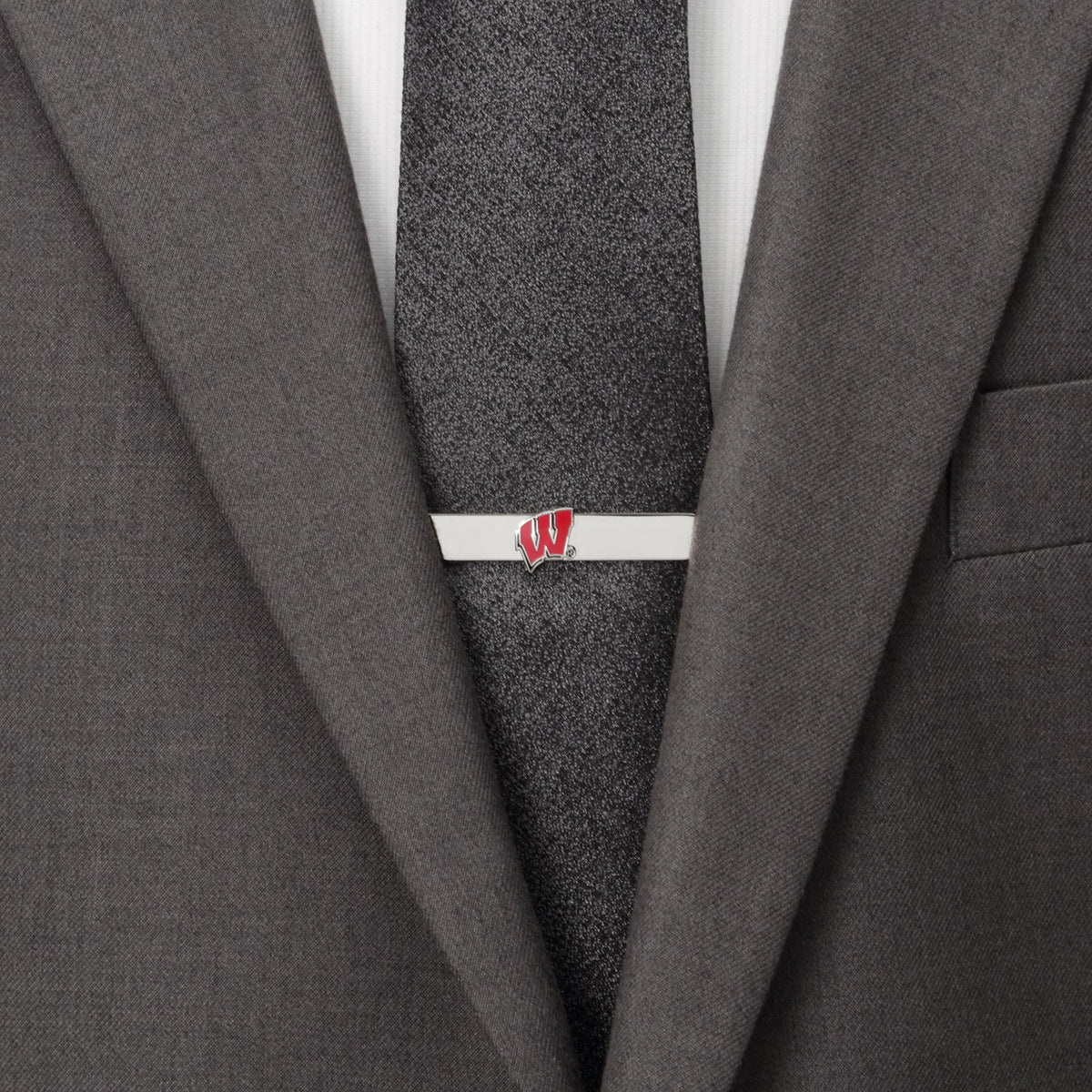 NCAA University of Wisconsin Badgers Tie Bar 2