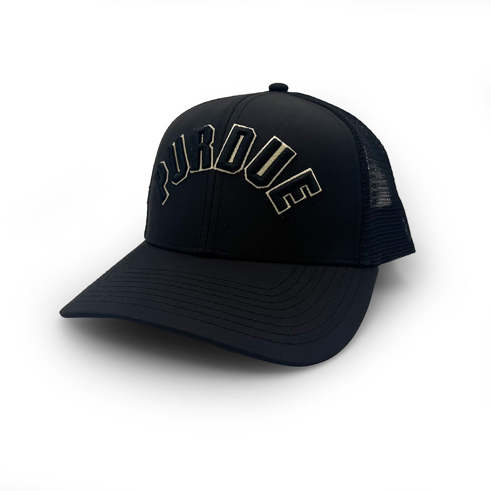 Arched Purdue Trucker Hat | Section 103