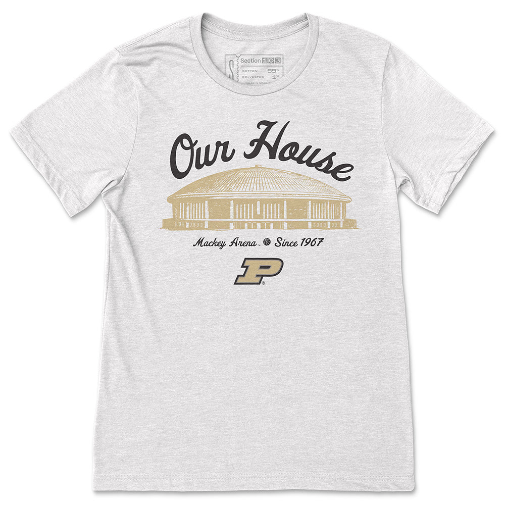 Purdue Our House Mackey Arena T-Shirt | Section 103