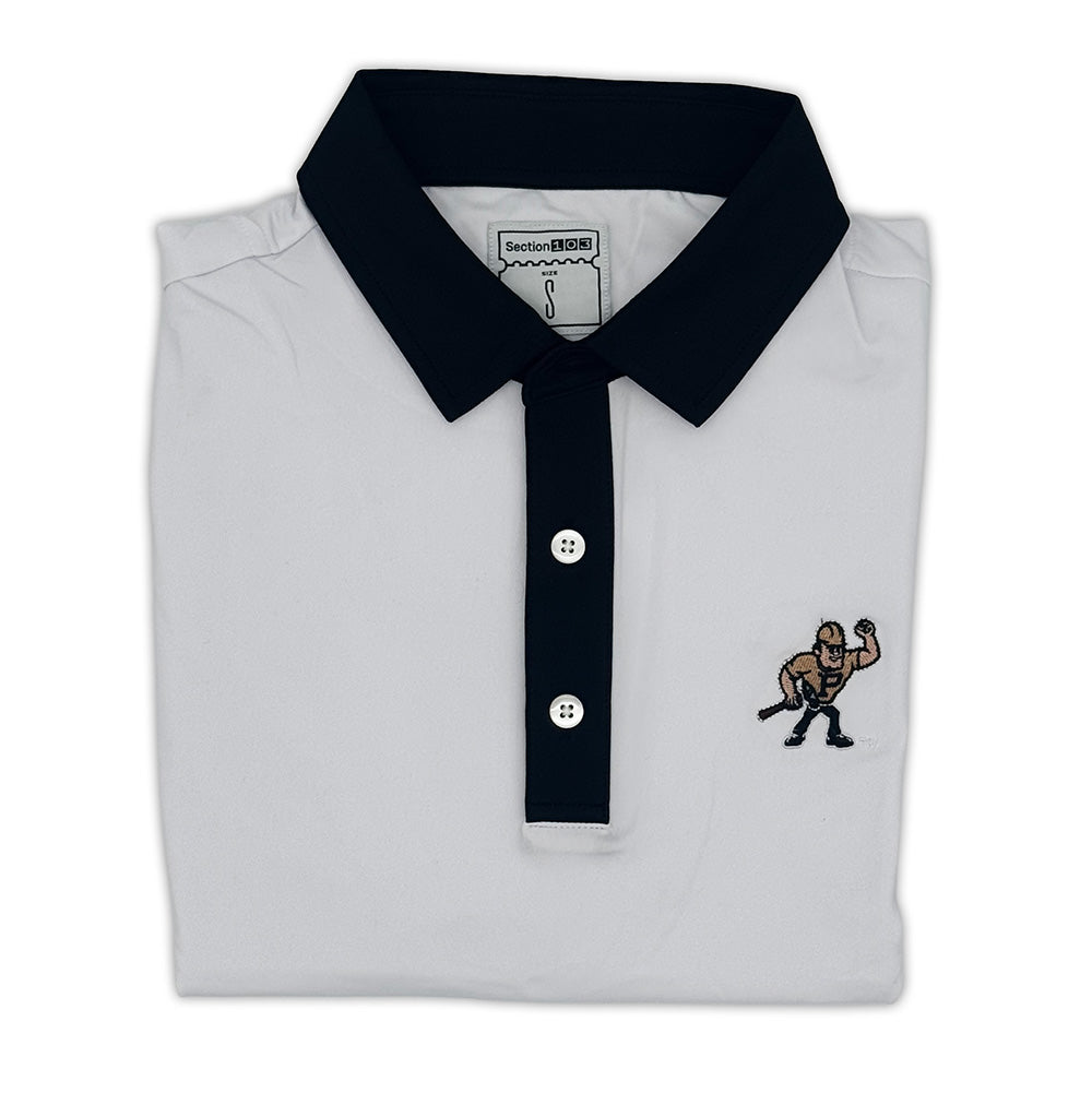 Purdue Pete Contrast Collar Performance Polo | Section 103 1
