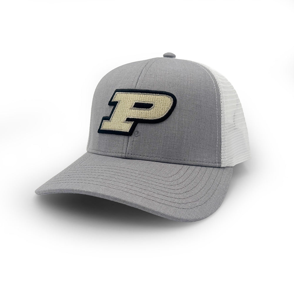Purdue Trucker Hat, Gray | Section 103